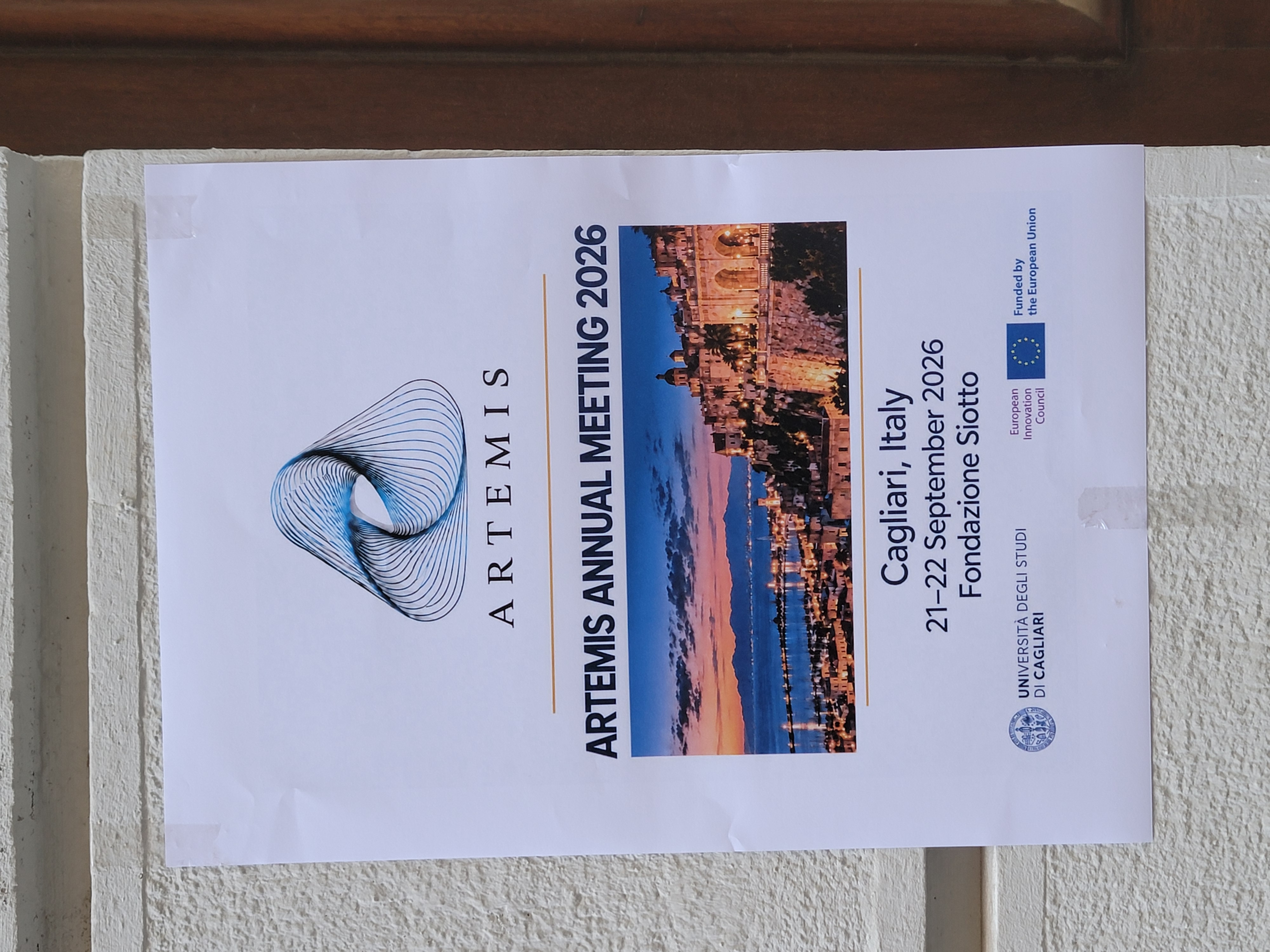 ARTEMIS Annual Meeting 2026 in Cagliari