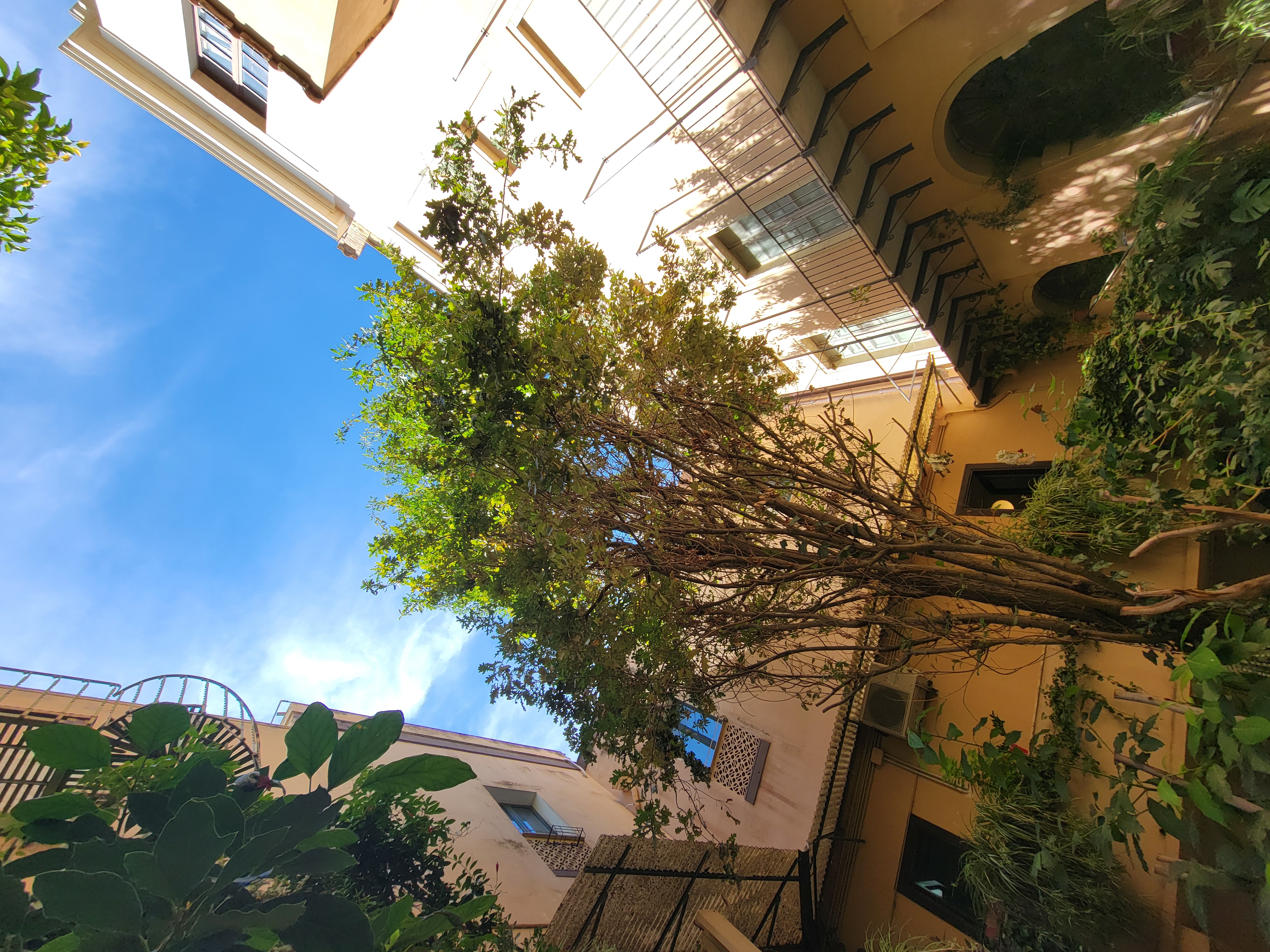 Courtyard at Fondazione Siotto
