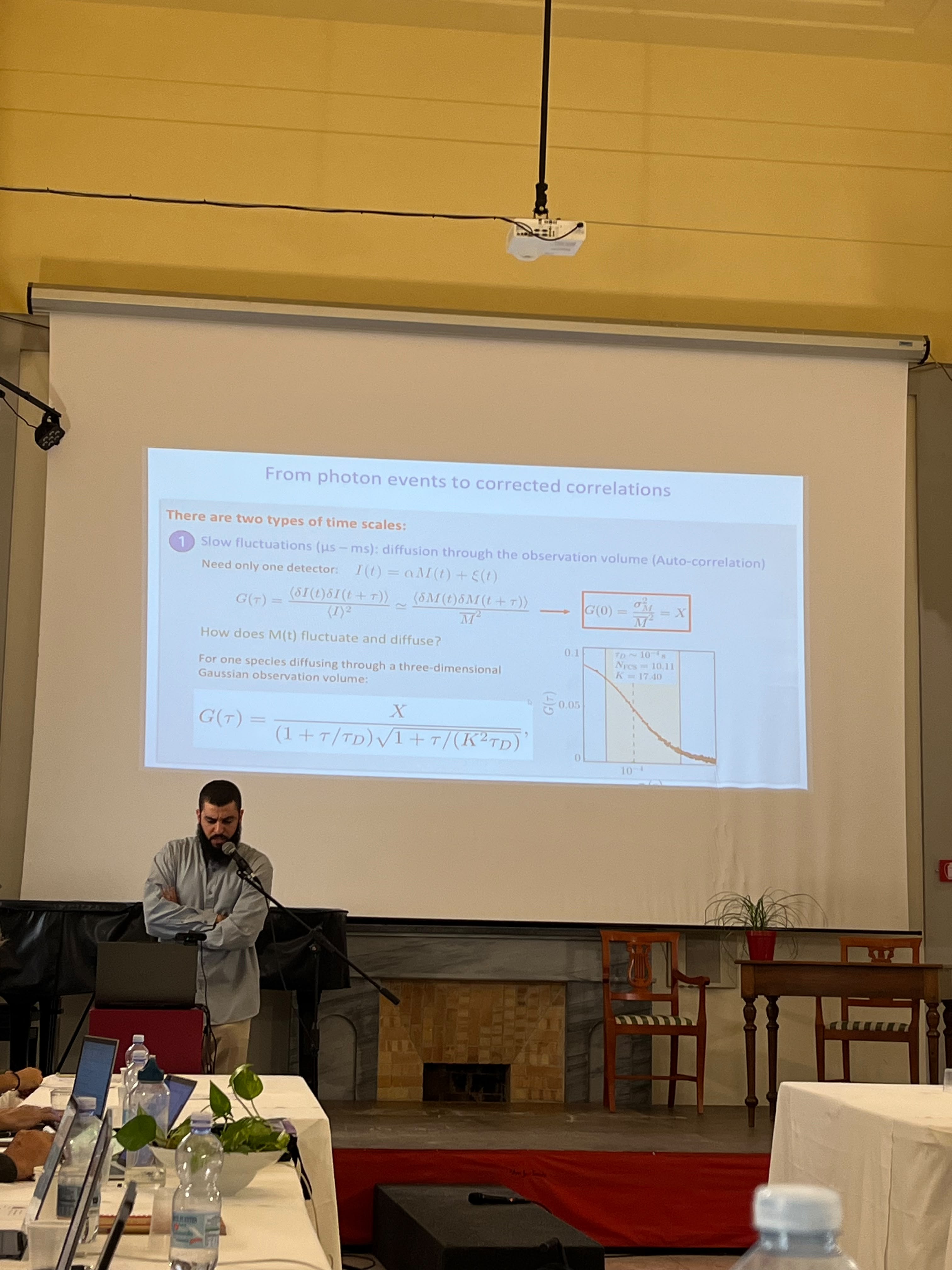 Presentation on photon correlations at the ARTEMIS Annual Meeting