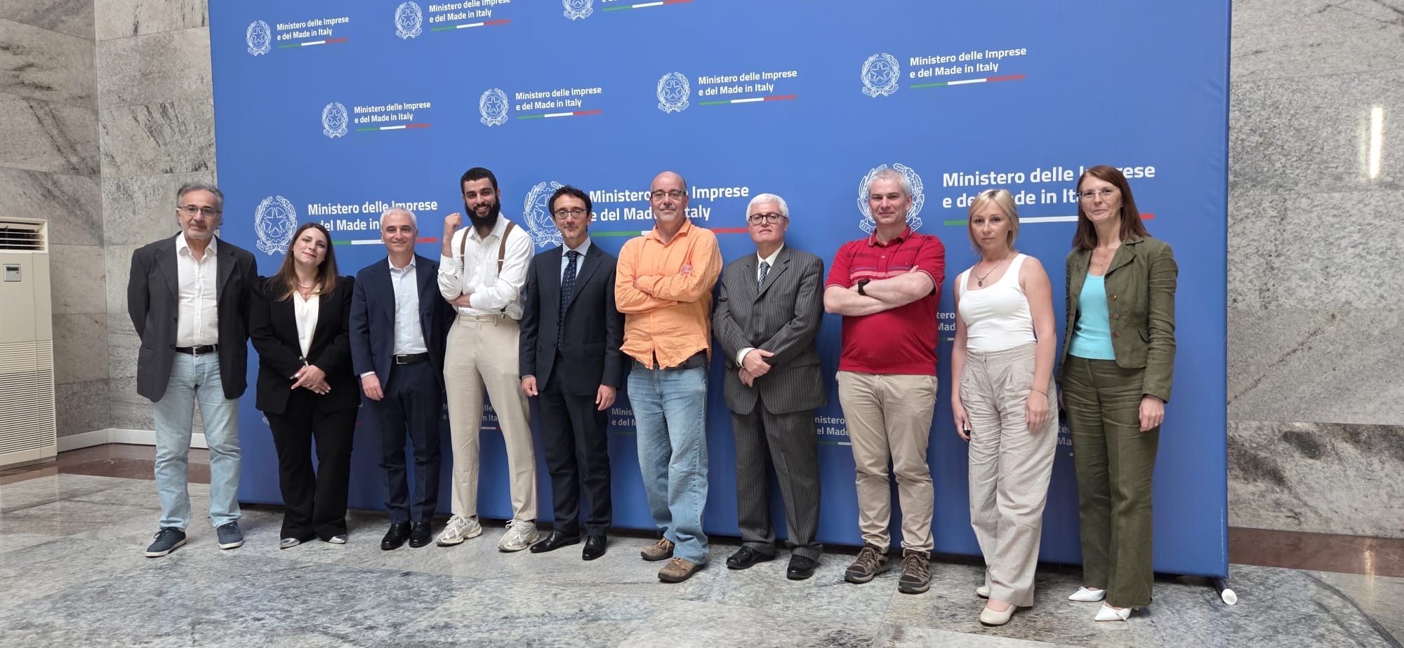 ARTEMIS participants at the Ministry after the event.